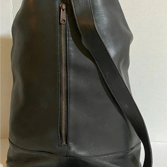 Ritz black vintage shoulder handbag - Picture 2 of 12